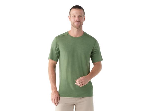 M Merino Short Sleeve Tee Fern Green L 