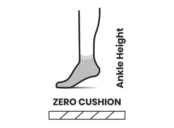 Run Zero Cushion Ankle Socks