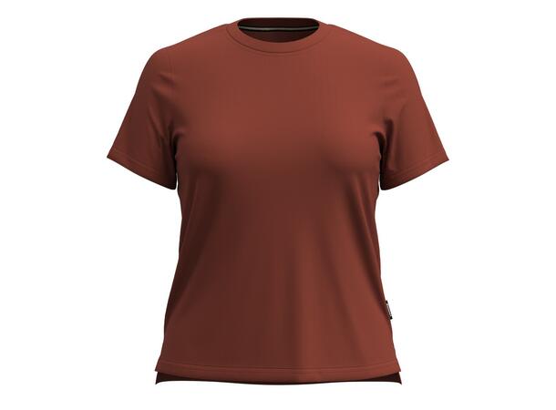 W Perfect Crew Tee Pecan Brown S 
