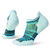 W Run Targ Cush Stripe Low Ankle Socks Twilight Blue M (38-41) 