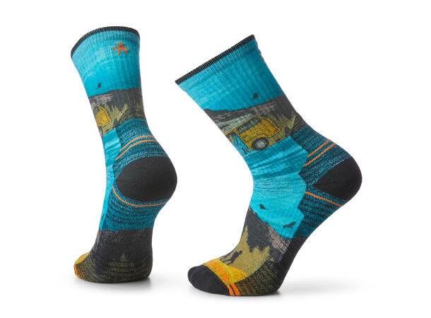 Hike LC Great Excursion Print Crew Socks