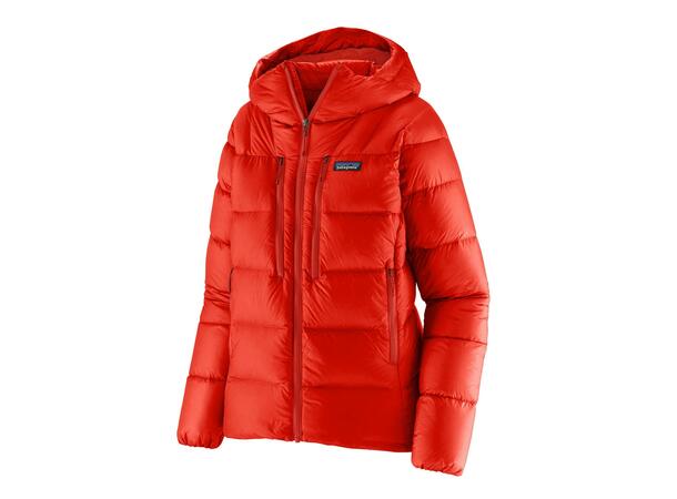 W Fitz Roy Down Hoody Madder Red M