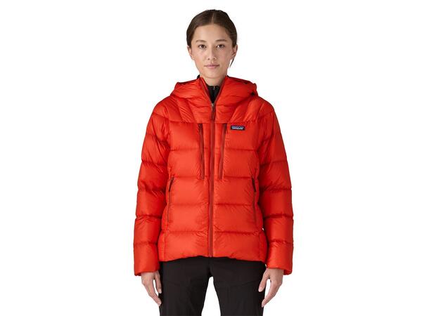 W Fitz Roy Down Hoody Madder Red M