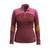 W Clsc Thermal Merino BL CB 1/4 Zip Box Currant-Garden Pink  L 