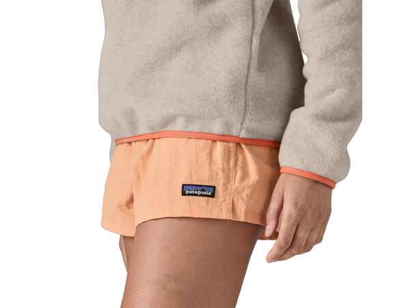 W LW Synch Snap-T P/O Oatmeal Heather w/Heirloom Peach M