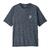 M Cap Cool Daily Graphic Shirt - Lands Chouinard Crest: Smolder Blue X-Dye M 